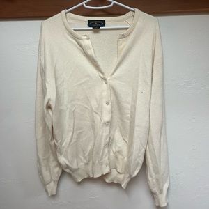 100% cashmere sweater cardigan